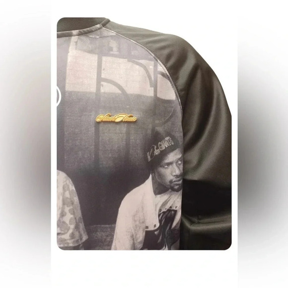 Stash House  Vintage Black Grey Zip Ip Jacket Size XL - Picture 5 of 14